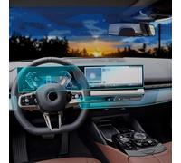 Décoration d'intérieur Film de protection transparent pour console centrale intérieure, TPU PPF, ensemble d'accessoires teinte anti-rayures pour voiture, pour série 5 i5 G60 2024