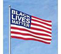 Décoration d'intérieur pour hommes Black Lives Matter Blm Drapeau Camper Décorations pour l'intérieur des garçons (152 x 244 cm)