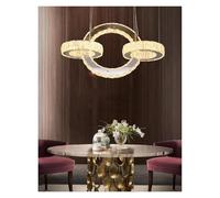 Décoration d'intérieurLampes suspendues, Lustre de Salon en Cristal de Luxe, Lampe Suspendue de Salle à Manger, Plafonnier, Éclairage intérieur, Éclairage Moderne(Warm White)
