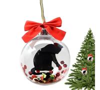 Décoration d'ornement de boîte Express,Ornement de Paquets Amusants,Boules de Noël Décor d'halloween avec lumière - Pack d'ornements Amusants pour Noël, Fournitures de fête d'halloween