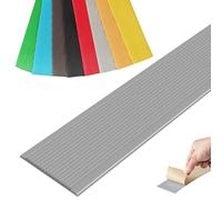 Décoration du bord de l'escalier, Nez de marche antidérapant autocollant multicolore, plusieurs tailles disponibles(Grijs,1.3m/51.2in)