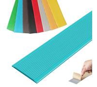 Décoration du bord de l'escalier, Nez de marche antidérapant autocollant multicolore, plusieurs tailles disponibles(Blu,1.4m/55.1in)