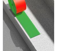 Décoration du bord de l'escalier, Nez de marche auto-adhésifs, bandes de traction, protection de bord d'escalier, multicolore, plusieurs tailles(Green,8cm(3.15inch))