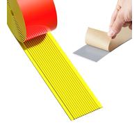 Décoration du bord de l'escalier, Nez de marche autocollant en vinyle multicolore, 1 à 3 m, lot de 51(Giallo,1.9m/74.8in)