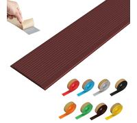 Décoration du bord de l'escalier, Protection de bord d'escalier autocollante, antidérapante, imperméable, multicolore, plusieurs tailles(Bruin,2m/78.7in)