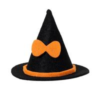 Décoration du chapeau de sorcière - mini en feutre pour bouteille de vin | Craquez un chapeau de décoratif | Accessoire de la maison d'Halloween | Festival créatif pour lampe de