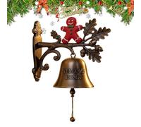 Décoration du Christ Bell | Belling Bells pour la décoration de Noël et la Festive | Décor de Festival Vintage de Landhaus pour Inside Garden