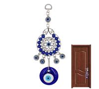 Décoration du Mauvais Œil pour,Saluléte De Bonheur avec Strass Qui Protège | Porte-clés De Voiture Décoration Murale | pour Nouvel an Maison Initiation Voiture Salon Chambre