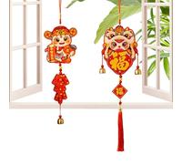 Décoration du Nouvel an, Nouvel an Chinois | Décoration du Nouvel an épaissie 2X | Pendentif de Serpent de l'année Traditionnelle, Ornement Mural du Festival du Printemps pour Le Festival du