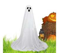 Décoration effrayante pour Halloween, fantômes effrayants debout | Décoration extérieure éclairée pour porche, , porte d'entrée, cour, jardin, pelouse, arrière-cour