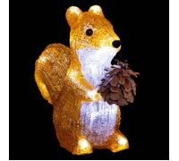 Feeric Lights & Christmas – Décoration électrique – Écureuil lumineux H20 cm – 20 LED 3,2 V Extérieur