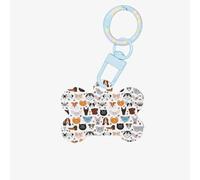 Décoration en acrylique avec motif chat et chien de dessin animé, médaille pour animaux de compagnie, porte-clés pour les vacances pour les amoureux des animaux de compagnie, cadeau pour chiens