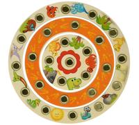 Décoration en Bois 3 Bagues D'Anniversaire Dinosaure Jeu Bxlxh 215x10x215mm Neu