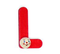 Décoration En Bois Lettre L Lxlxh 40x18x70mm NEU Jouet Alphabet Apprentissage