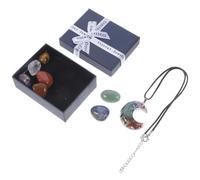 Décoration en Cristal Multicolore, Pierre Naturelle Irrégulière | Spécimen Éducatif, Format de Poche, pour Photos et Maison, Coffret Présent, Garçon Fille et Photographes