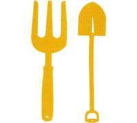 Décoration en feutre Outils de jardin Pelle Râteau Décoration symbolique de l'été