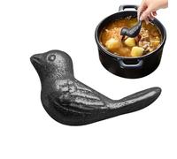 Décoration en fonte - Décoration d'oiseau | Ron Bird pour la cuisine | Supplément de fer | Butée de porte alimentaire moineau outil de cuisine pour les repas quotidiens athlètes femmes hommes cuisine