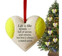 Décoration en forme de cœur - Breloque de vacances en acrylique 2D | Boule en forme de cœur pour sapin de Noël - Pour Saint-Valentin, mariage, fenêtre, fête, maison, vacances d'hiver