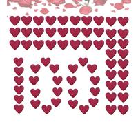 Décoration en forme de cœur en bois pour la Saint-Valentin, décoration d'atmosphère d'amour