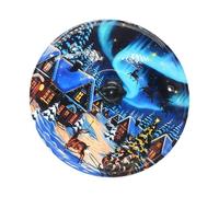 Décoration en forme de cymbales d'accident de voiture - Accessoire automobile pour un style et une conduite amusante - Montage facile sur la grille d'aération du véhicule