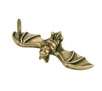 Décoration en laiton représentant une chauve-souris chinoise Feng Shui - Statue décorative en laiton pour l'intérieur et l'extérieur - Style rétro unique pour la maison ou le bureau
