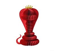 Décoration en origami serpent avec pliage traditionnel pour une utilisation culturelle pour une utilisation festive, convient pour la maison et la configuration d'événements avec assemblage facile