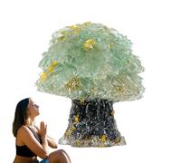 Décoration en Pierre de, Pierres de en Forme d'érable, esthétique compacte, polie à la Main, décoration d'intérieur pour la méditation et la Salle de Yoga