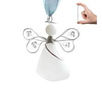 Décoration en verre, acrylique 2D 2026, décorations de sapin de Noël côtier, décoration d'arbre de Noël à suspendre