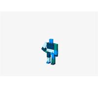 Décoration enfant Fnac Cubebot Micro Bleu Multi