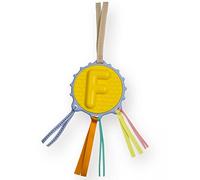Décoration et Accessoires + Ebulobo - Hochet Alphabet multi-activités avec la première lettre de mon prénom - Lettre F