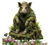 Décoration extérieure de Jardin en Acrylique 2D avec piquets de Cour d'anim | Le piquet de cour en acrylique 2D avec animaux de la forêt ajoute un style fantaisiste aux jardins, pelouses, s, parterr