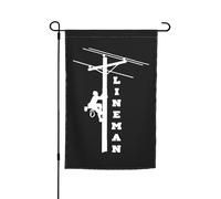 Décoration extérieure de jardin « J'aime mon monteur » 12 x 18 pouces