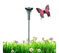 Décoration extérieure de Papillons - Papillon Artificiel à énergie Solaire | Fleurs flottantes Souvenir Touristique Jardin Patio Balcon décoration résistant aux intempéries Couleurs al