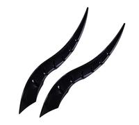 Décoration Extérieure pour Automobile - Ornement Cornes Dragon pour Toit Camion SUV | 2 Pièces pour Camping Car Berline SUV Halloween Mariage Cortège Décoratif Road Trip