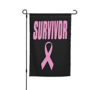 Décoration extérieure pour la cour, 30 x 45 cm, pour la sensibilisation au cancer du sein chez les survivants