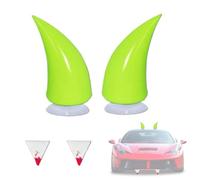 Décoration Extérieure pour Voiture,Accessoire Halloween Toit Voiture - Cornes Et 3D Modification Automobile pour Camion Moto Amateurs Restauration Pro Détail Personnalisateurs