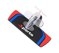 Décoration extérieure pour voiture | Avion à DEL alimenté par le vent - Décoration de vélo | Pour propriétaires de voitures, conducteurs, femmes, hommes, trajets quotidiens, trajets en voiture, longs