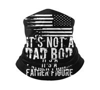 Décoration Faciale Ce n'est Pas Un Papa BOD, C'est Une Figure Paternelle Couvre-Chef Multi-Usage Écharpe Respirant Balaclava pour Adulte Cyclisme Randonnée 25X50CM