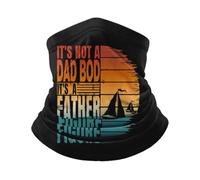 Décoration Faciale Ce n'est Pas Un Papa BOD, C'est Une Figure Paternelle Écharpe Anti-UV Cache Cou Respirant Balaclava pour Jogging Randonnée Adulte 25X50CM