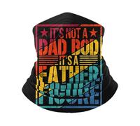 Décoration Faciale Ce n'est Pas Un Papa BOD, C'est Une Figure Paternelle Écharpe Durable Couvre-Chef Anti-UV Cache Cou pour Cyclisme Randonnée Adulte 25X50CM