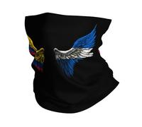 Décoration Faciale Drapeau De La Colombie Et du Nicaragua Couvre-Chef Anti-Solaire Cache Cou Multifonction Écharpe pour Course À Pied Homme Femme Randonnée 25X50CM