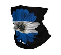 Décoration Faciale Fleur Colorée du Drapeau Rwandais Balaclava Anti-UV Cache Cou Respirant Couvre-Chef pour Randonnée Cyclisme Course À Pied