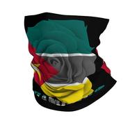 Décoration Faciale Fleur Drapeau Rwandais Balaclava Vent Poussière Preuve Écharpe Anti-UV Cache Cou pour Randonnée Course À Pied Extérieur