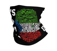 Décoration Faciale Le Drapeau De La Guinée Équatoriale Est dans Mon Adn Écharpe Anti-UV Balaclava Vent Poussière Preuve Couvre-Chef pour Course À Pied Cyclisme Randonnée