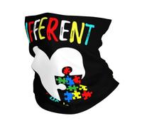 Décoration Faciale Osez Être Différent Vous-Même Sensibilisation À l'Autisme Élastique Chapeaux Demi-Visage Anti-Solaire Bandeaux pour Moto Femme Ski