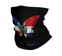 Décoration Faciale Papillon Drapeau Irlandais Respirant Bandeaux Multi-Usage Balaclava pour Yoga Jogging Toutes Saisons
