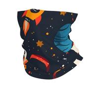 Décoration Faciale Planète Fusée du Ciel Étoilé Unisexe Chapeaux Demi-Visage Multifonctionnel Headwrap pour Sports Cyclisme Adulte