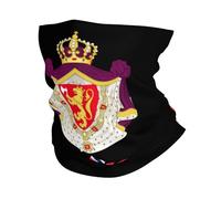 Décoration Faciale Texte De L'Emblème National De La Norvège Couvre-Chef Anti-UV Cache Cou Multifonction Écharpe pour Randonnée Extérieur Cyclisme