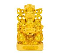Décoration Feng Shui pour la Maison : Statue en résine de CAI Shen - Dieu de la Richesse et de la Fortune, Figurines et Sculptures de CAI Shen, Tsai