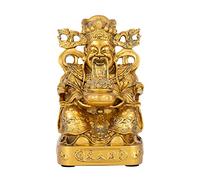 Décoration Feng Shui pour la Maison : Statue en résine de CAI Shen - Dieu de la Richesse et de la Fortune, Figurines et Sculptures de CAI Shen, Tsai